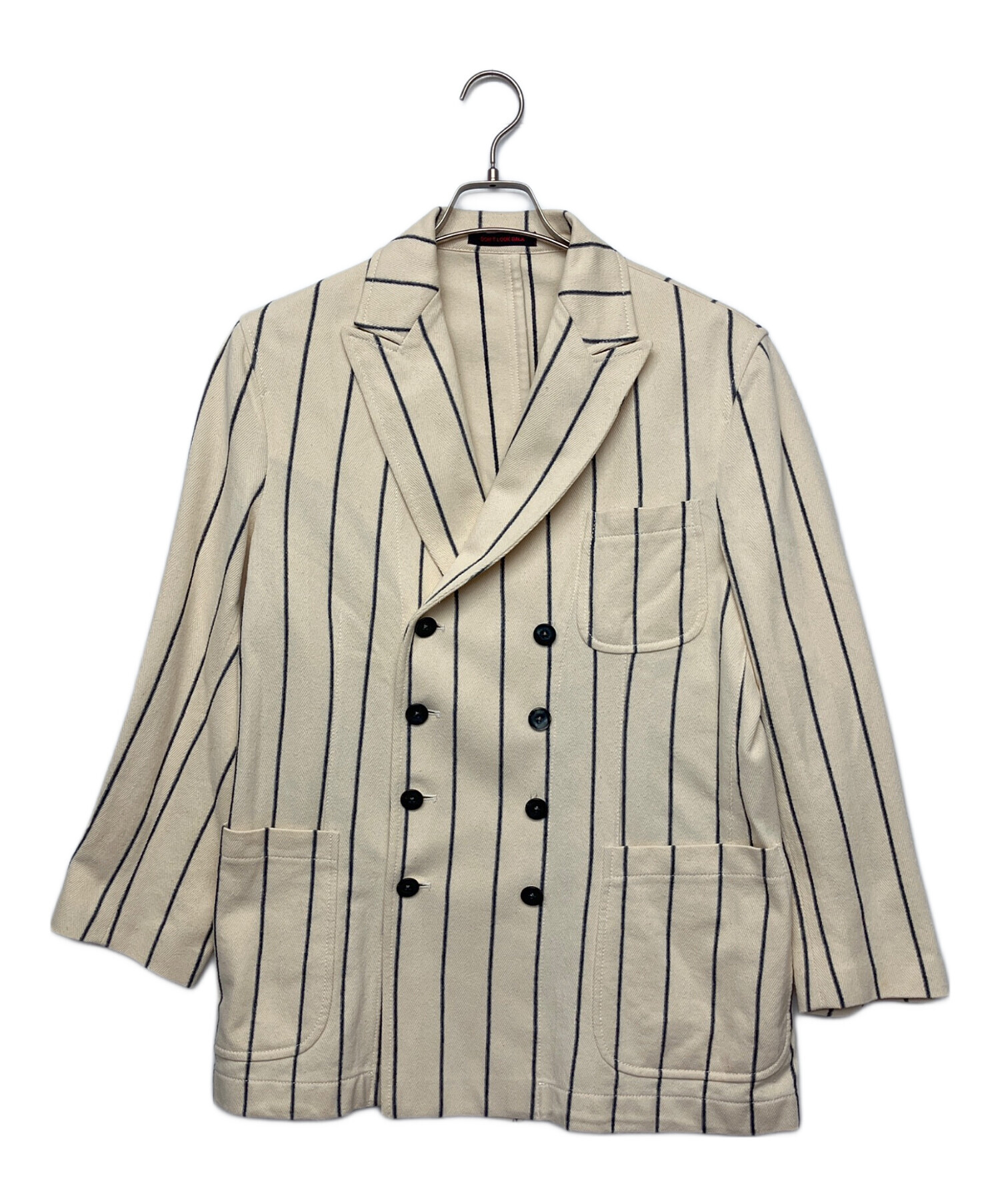 中古・古着通販】THE GIGI (ザ・ジジ) ダブルジャケット アイボリー