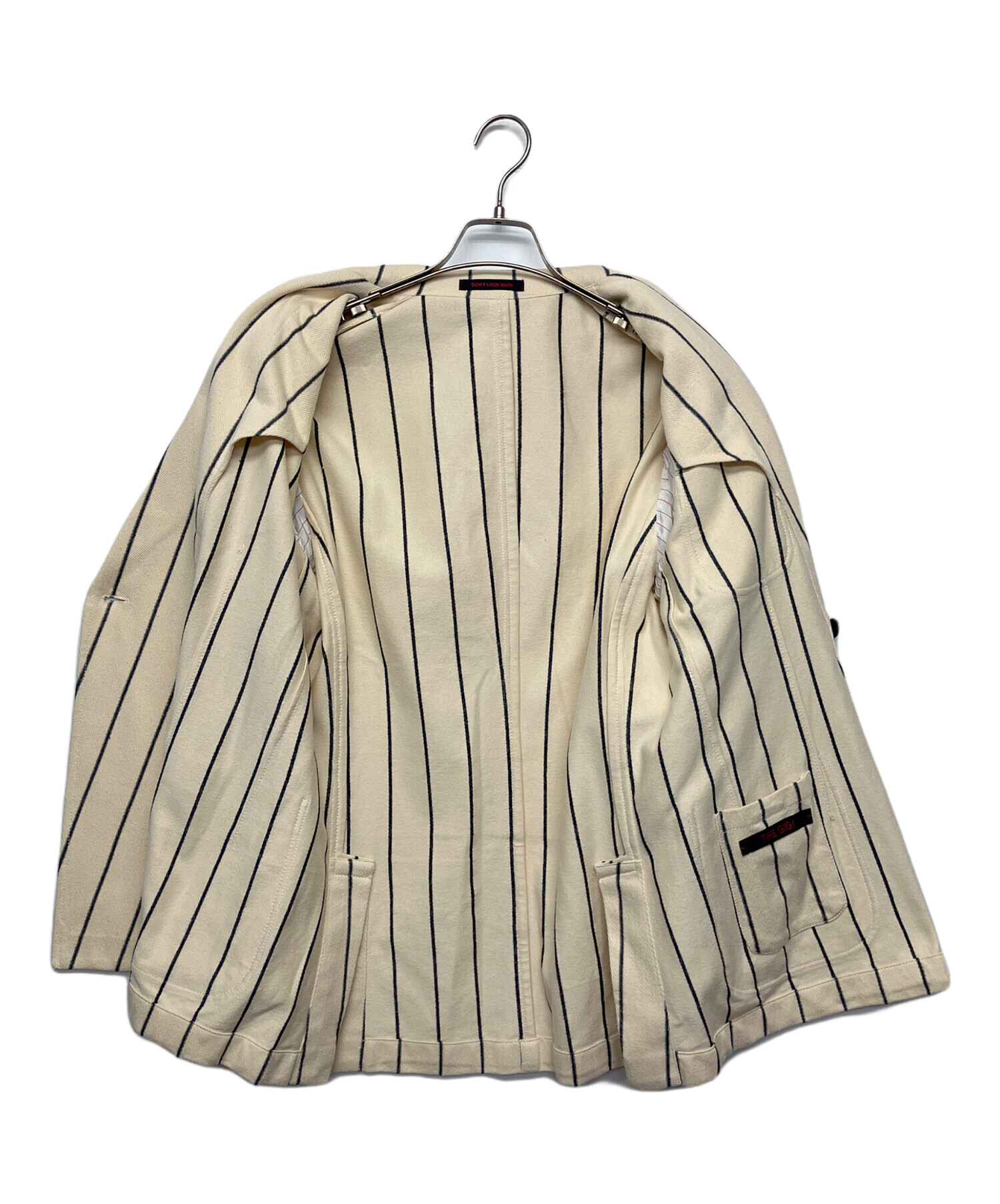 中古・古着通販】THE GIGI (ザ・ジジ) ダブルジャケット アイボリー