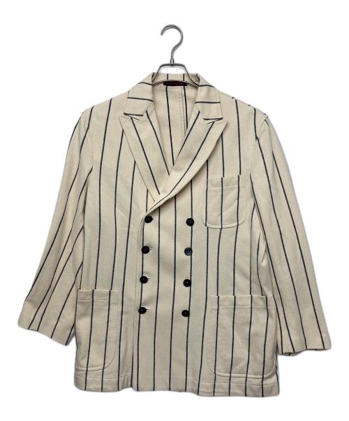 中古・古着通販】THE GIGI (ザ・ジジ) ダブルジャケット アイボリー