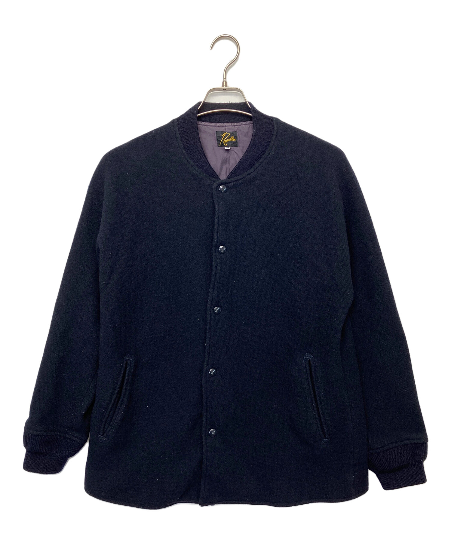 中古・古着通販】Needles (ニードルズ) スナップジャケット ネイビー