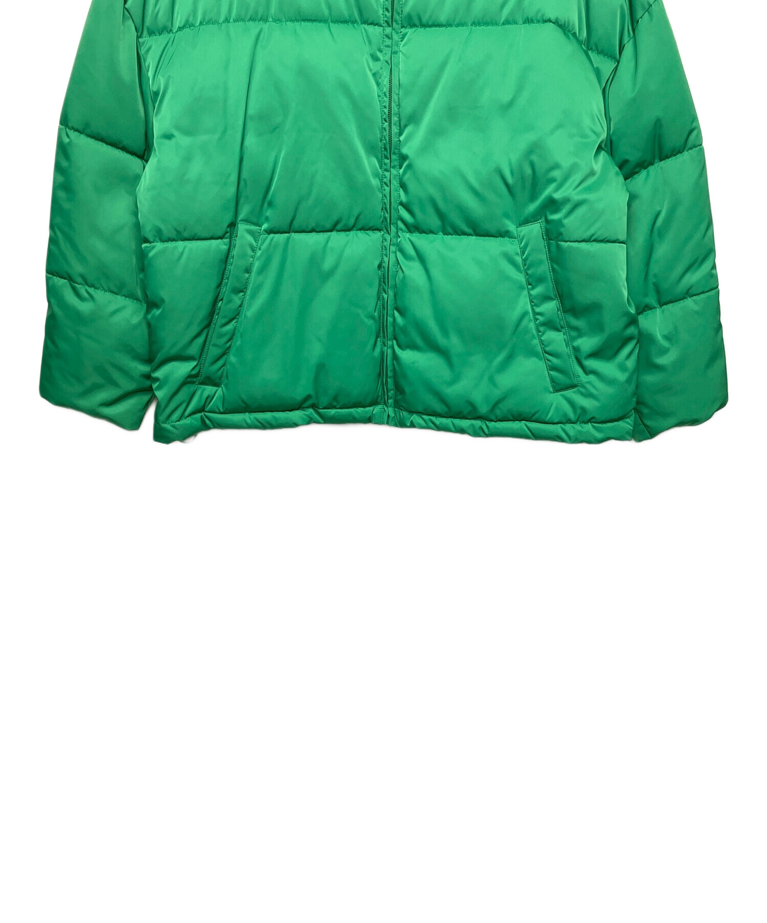中古・古着通販】ZARA (ザラ) 中綿ジャケット グリーン サイズ:M