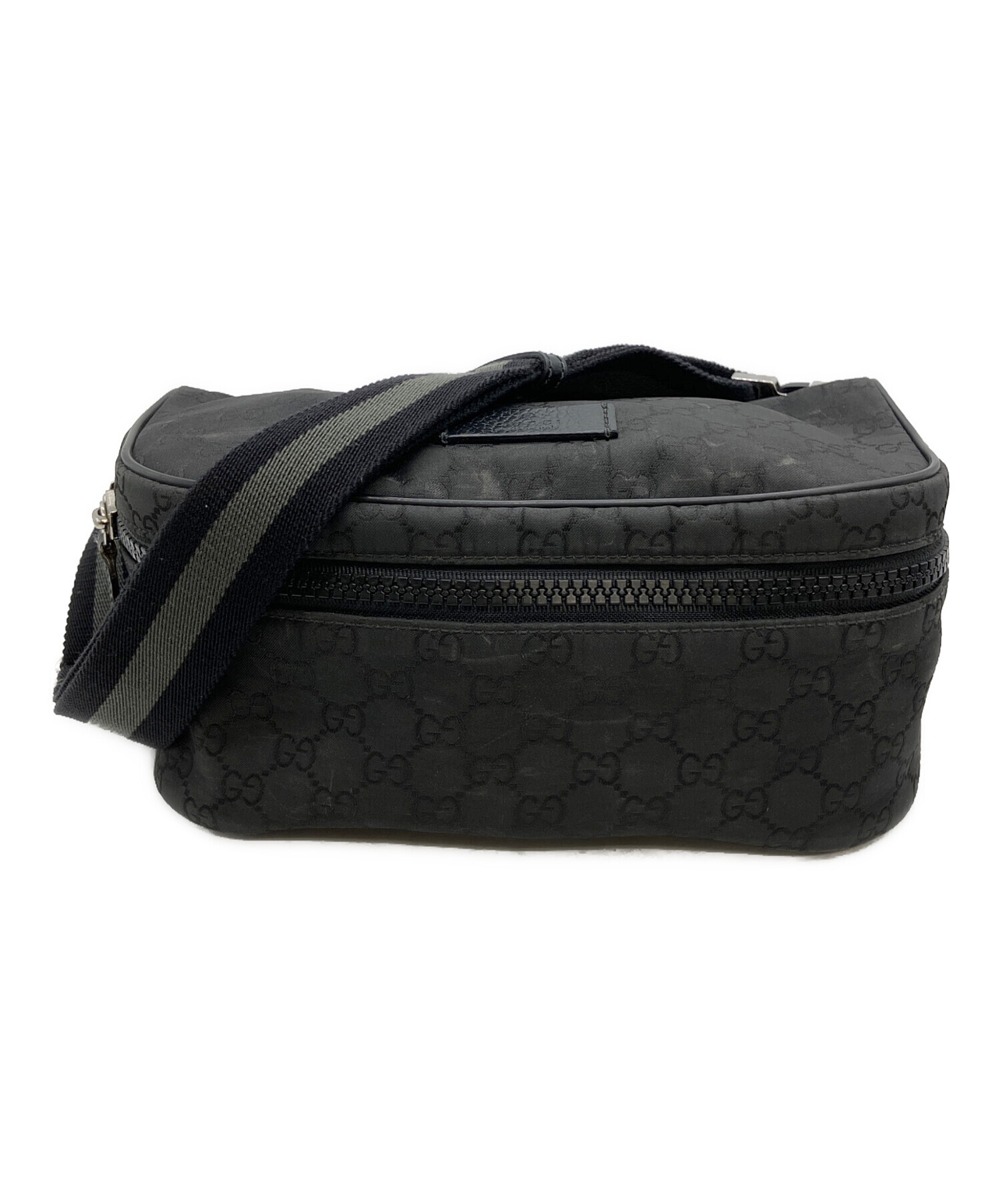 中古・古着通販】GUCCI (グッチ) GGナイロン ショルダーバッグ