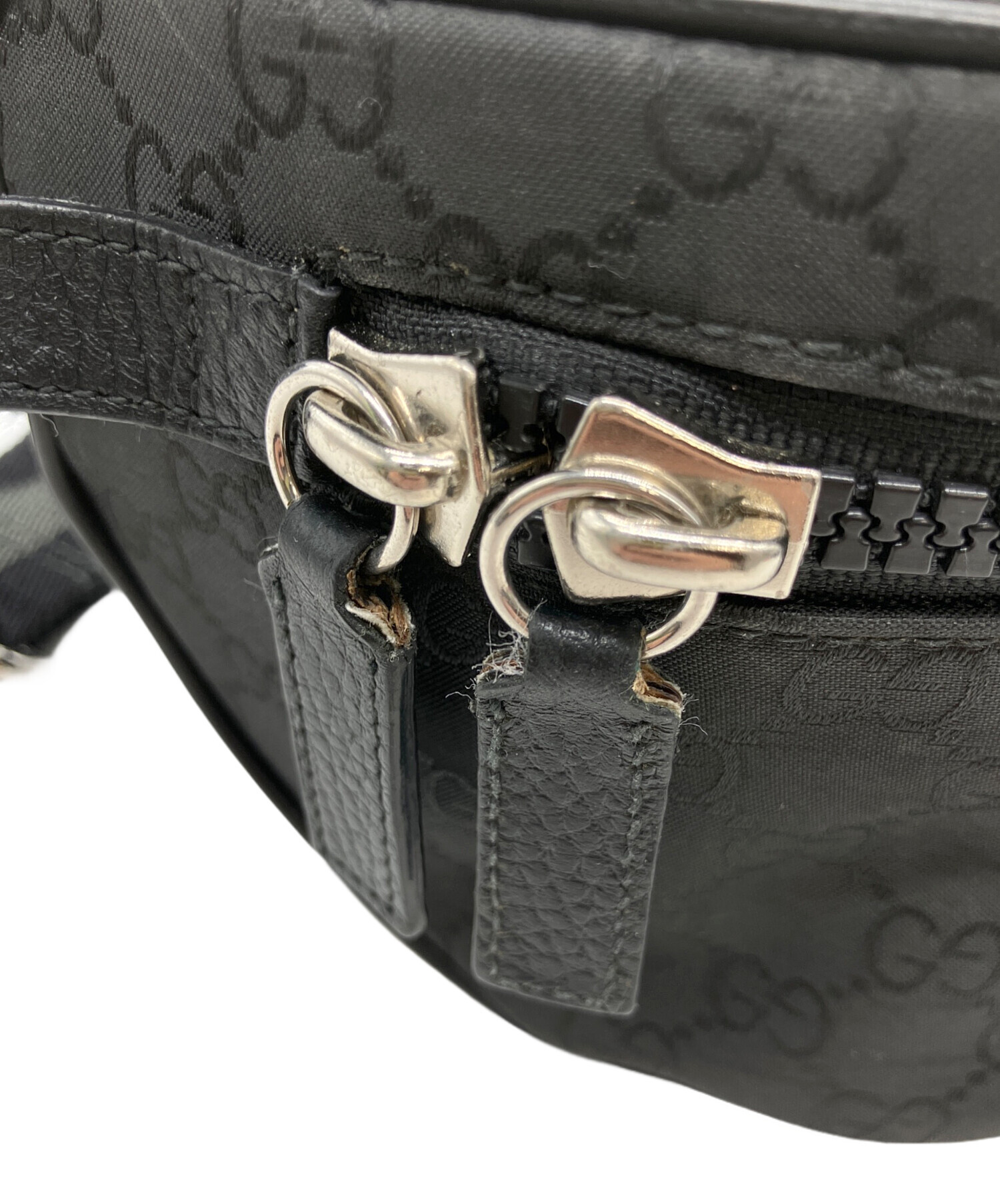 中古・古着通販】GUCCI (グッチ) GGナイロン ショルダーバッグ