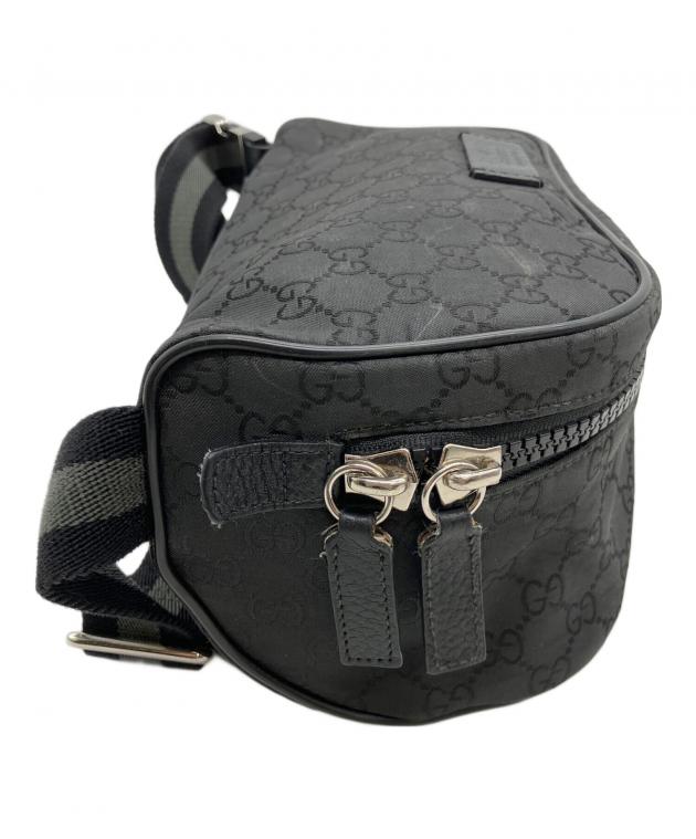 中古・古着通販】GUCCI (グッチ) GGナイロン ショルダーバッグ