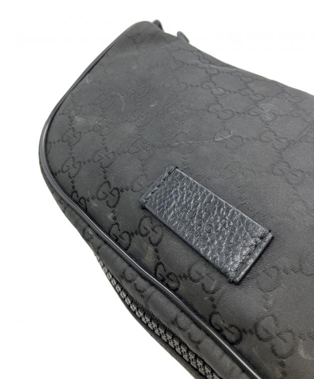 中古・古着通販】GUCCI (グッチ) GGナイロン ショルダーバッグ