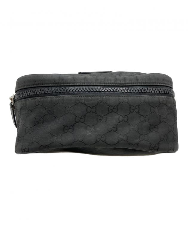 美品 GUCCI グッチ ナイロン ショルダーバッグ 00s Vintage 中古・古着通販】GUCCI (グッチ) GGナイロン ショルダーバッグ