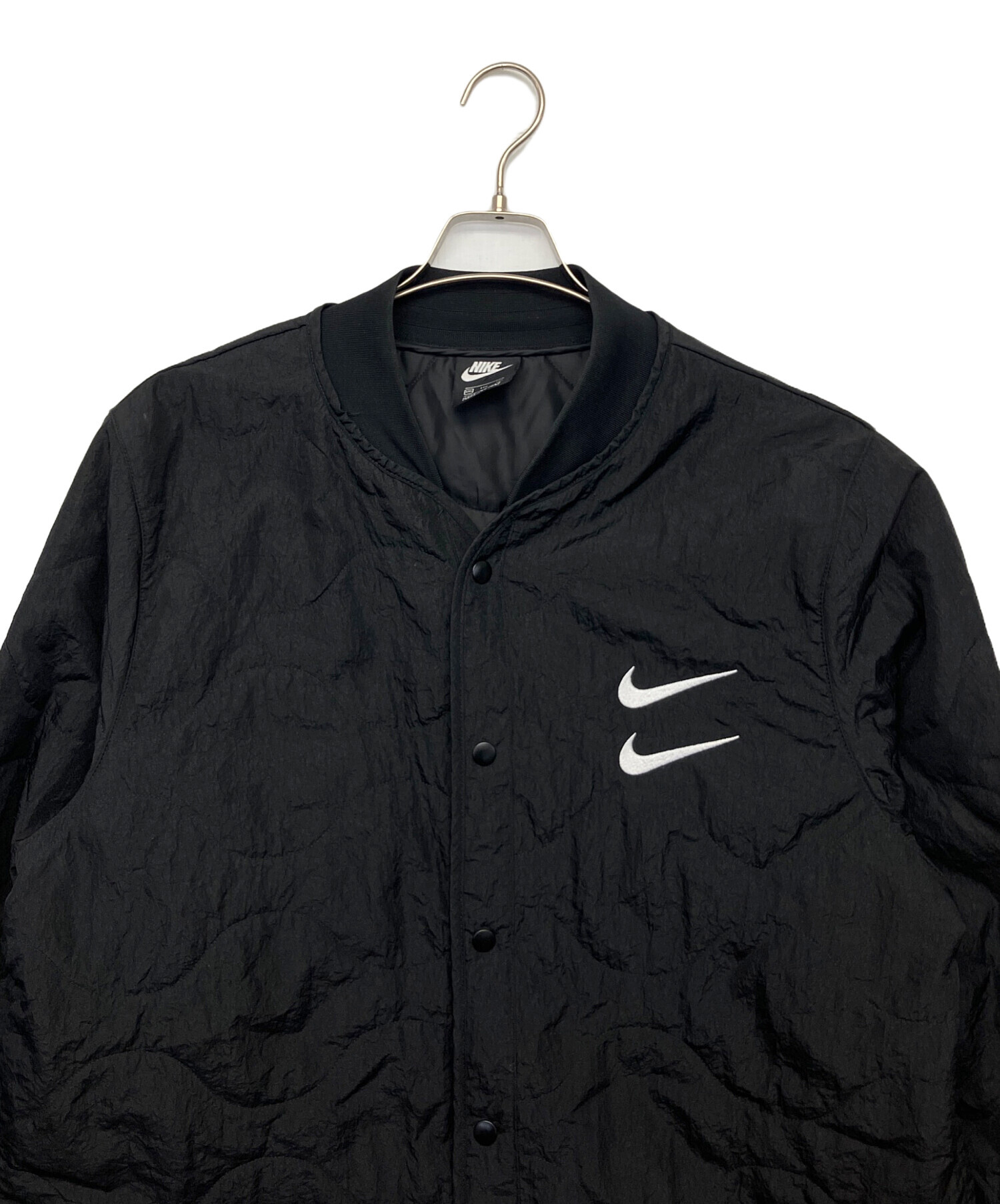 (古着)NIKE ナイキ ナイロンジャケット XXL ブラック 中古・古着通販】NIKE (ナイキ) ジャケット ブラック サイズ:XXL
