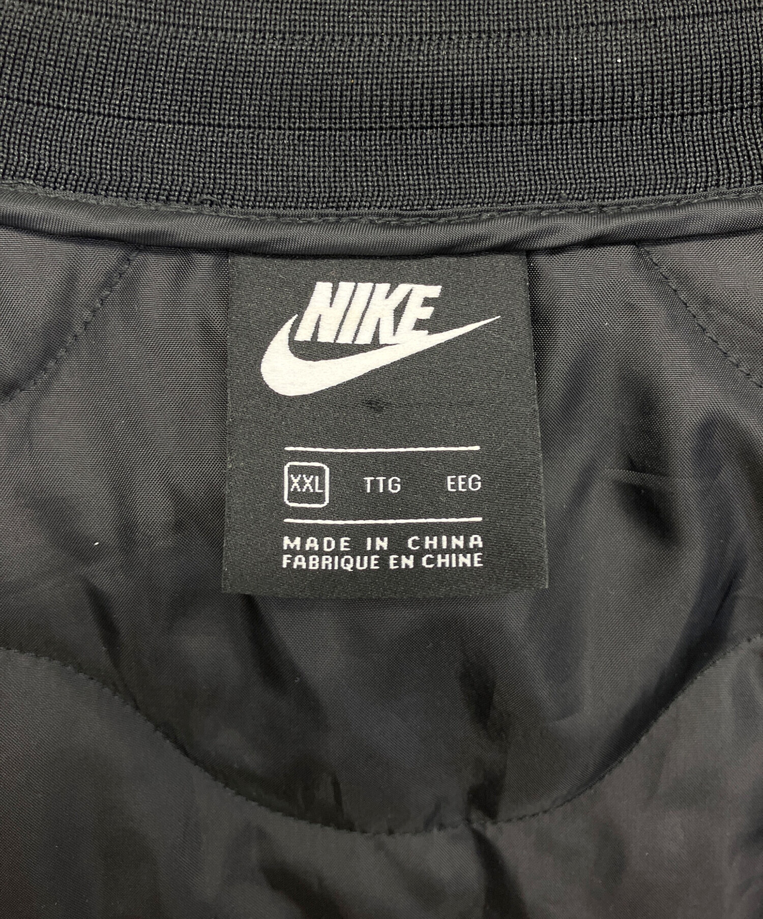 中古・古着通販】NIKE (ナイキ) ジャケット ブラック サイズ:XXL
