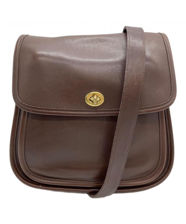 中古・古着通販】COACH (コーチ) OLD COACH ショルダーバッグ ブラウン