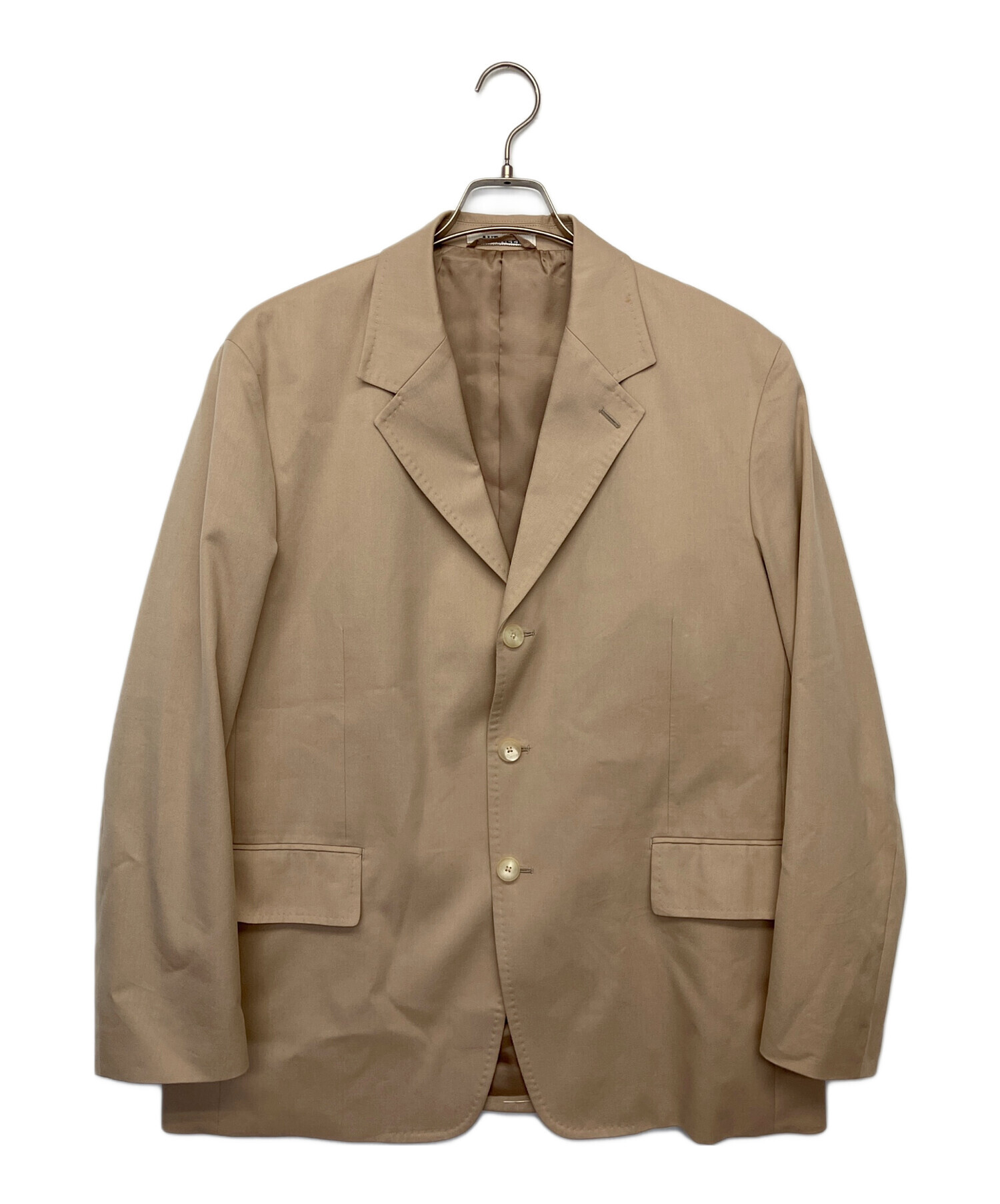中古・古着通販】AURALEE (オーラリー) テーラードジャケット ベージュ