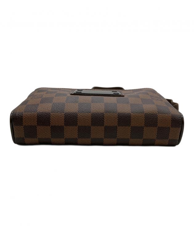 LOUIS VUITTON　ルイ・ヴィトン　バム・バッグ・ブルックリン　ダミエ 中古・古着通販】LOUIS VUITTON (ルイ ヴィトン) ダミエ バムバッグ