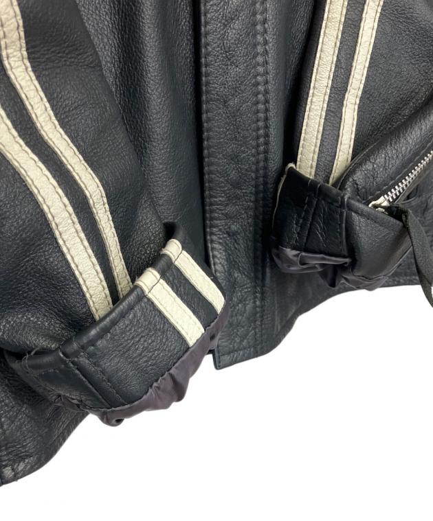 中古・古着通販】Schott (ショット) レザージャケット ブラック サイズ