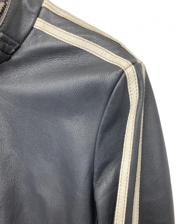 中古・古着通販】Schott (ショット) レザージャケット ブラック サイズ