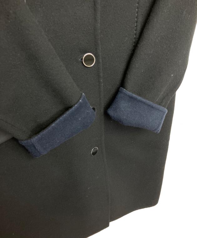 中古・古着通販】HERMES (エルメス) カシミヤコート ブラック サイズ