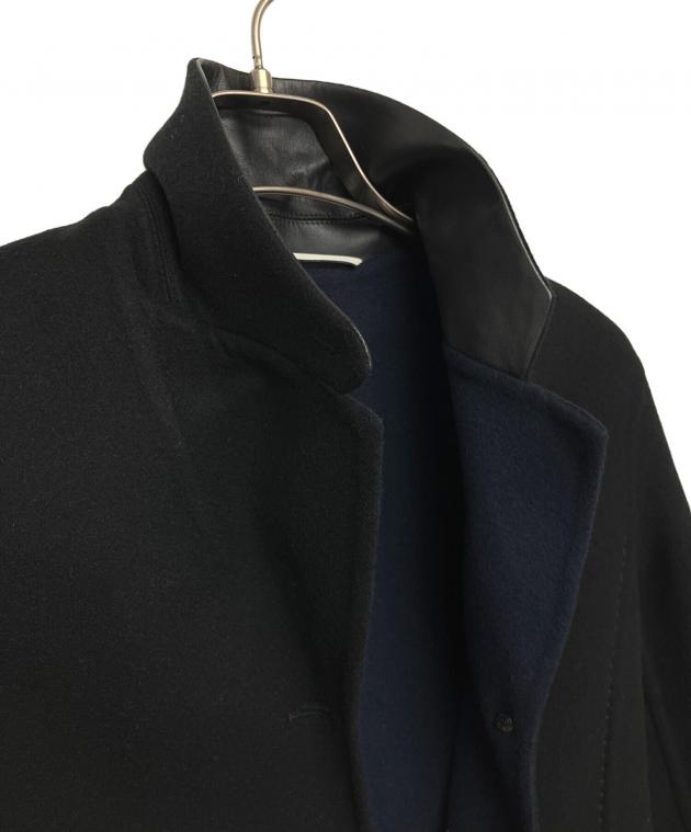エルメス カシミヤ ジャケット 36 ブラック 中古・古着通販】HERMES (エルメス) カシミヤコート ブラック サイズ