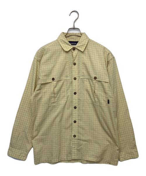 00s Patagoniaパタゴニア アイランドホッパー半袖シャツ L イエロー 中古・古着通販】Patagonia (パタゴニア) アイランドホッパーシャツ
