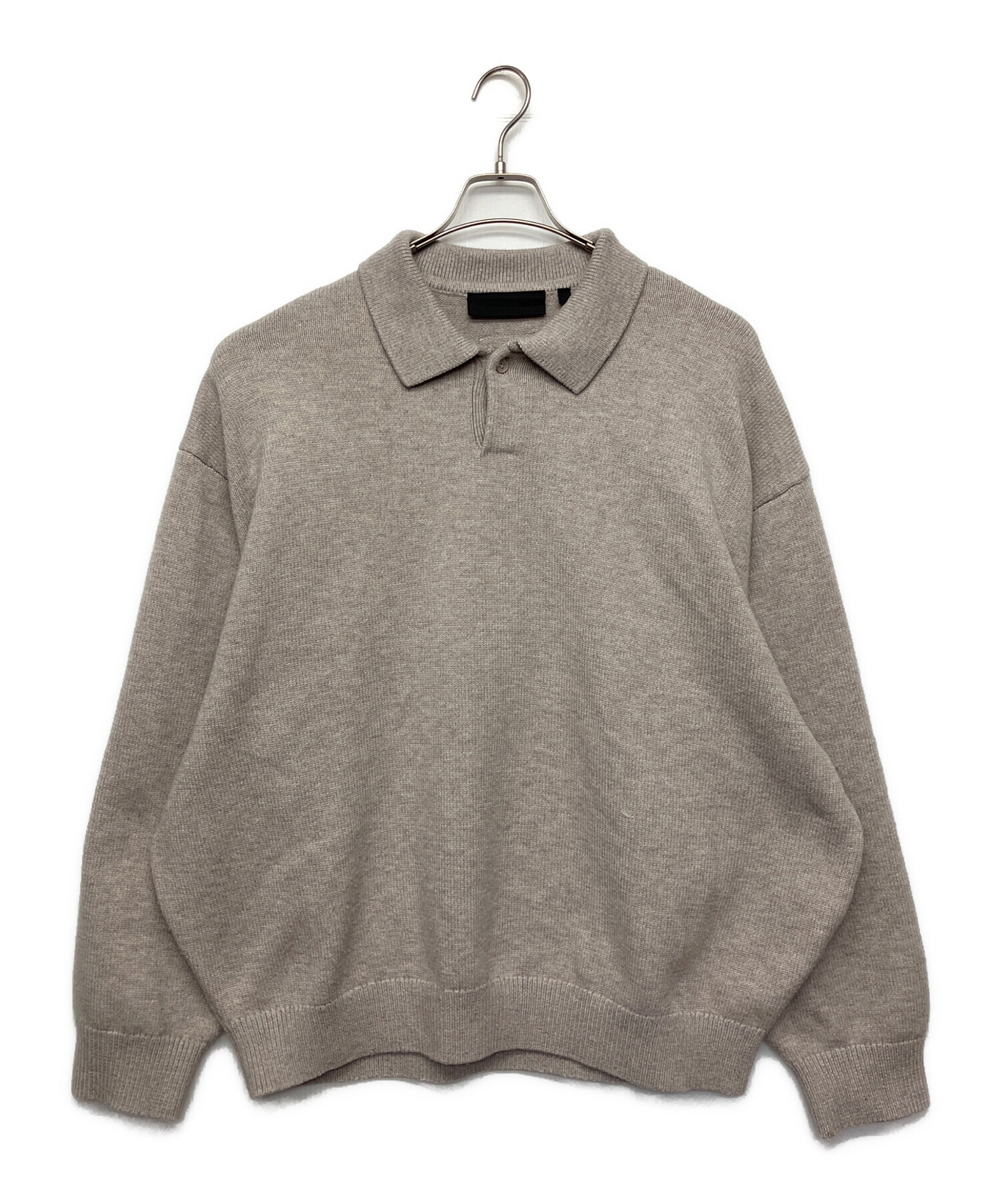 FOG ESSENTIALS◇ニット・セーター(厚手)/XS/ポリエステル/GRY Fog 