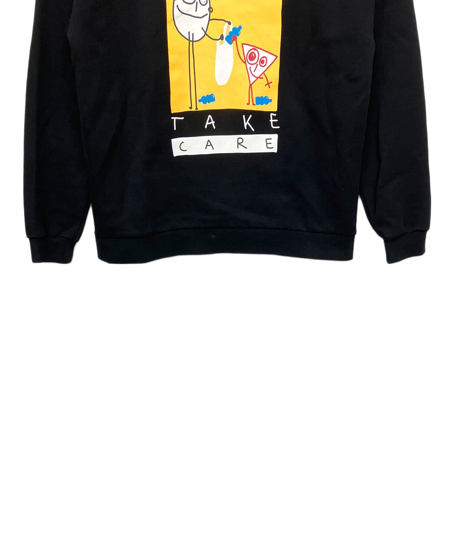 PLANC プランシー スウェット 中古・古着通販】Plan C (プランシー) スウェット ブラック サイズ:S