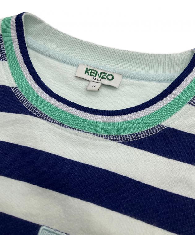 中古・古着通販】KENZO (ケンゾー) スウェット ブルー サイズ:S