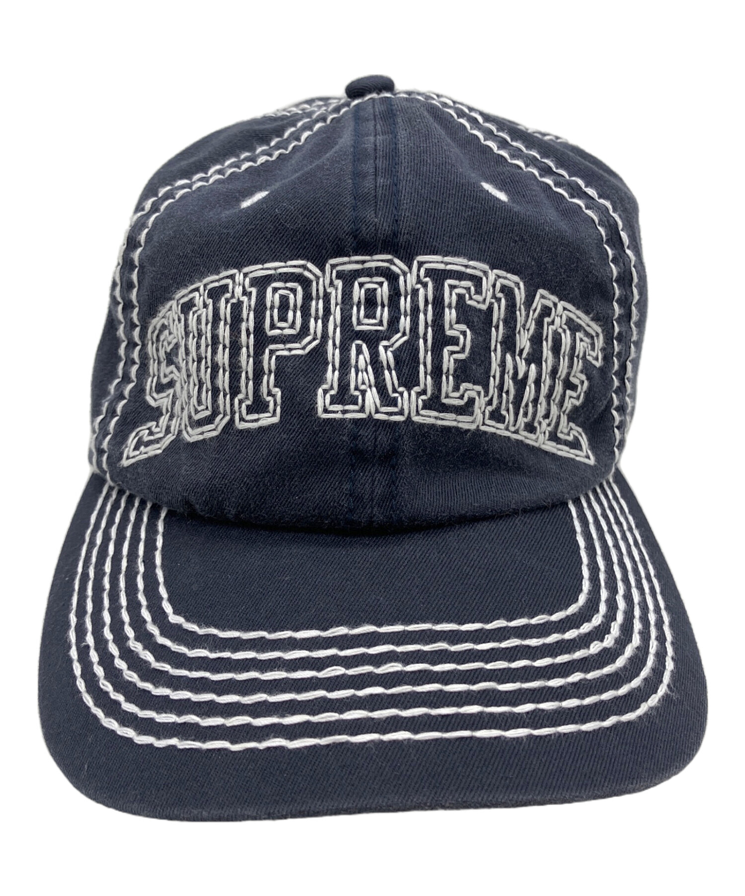 中古・古着通販】SUPREME (シュプリーム) Big Stitch 6-Panel キャップ