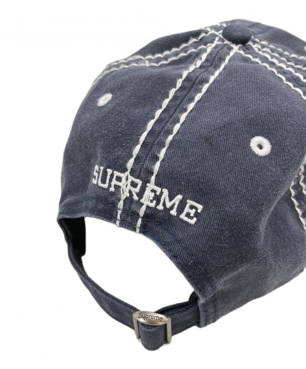 中古・古着通販】SUPREME (シュプリーム) Big Stitch 6-Panel キャップ