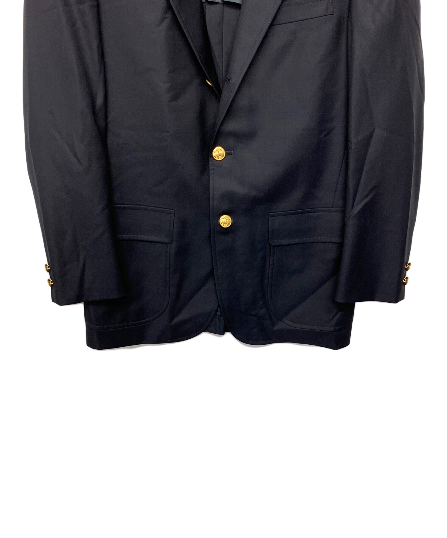 中古・古着通販】BROOKS BROTHERS (ブルックスブラザーズ) 金釦紺ブレ