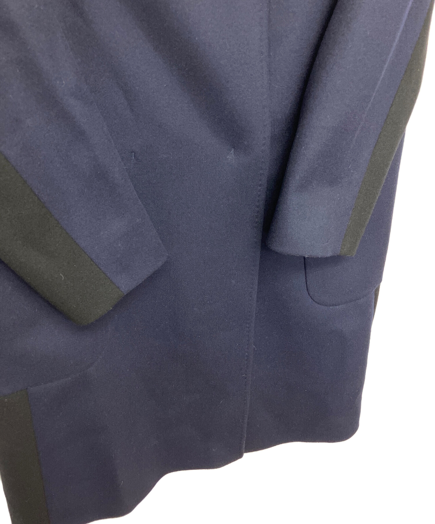 中古・古着通販】PAUL SMITH (ポールスミス) ウールコート ネイビー