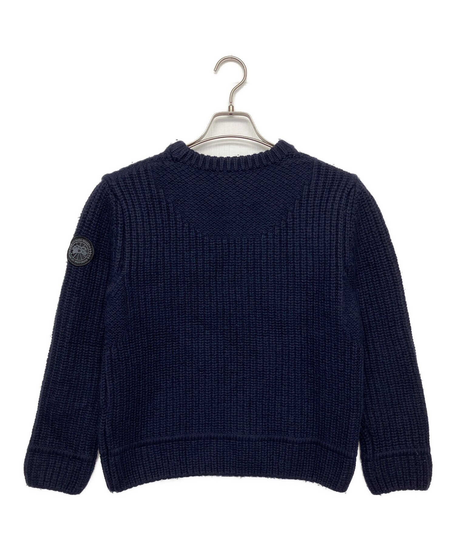 中古・古着通販】CANADA GOOSE (カナダグース) 厚手ニット ネイビー