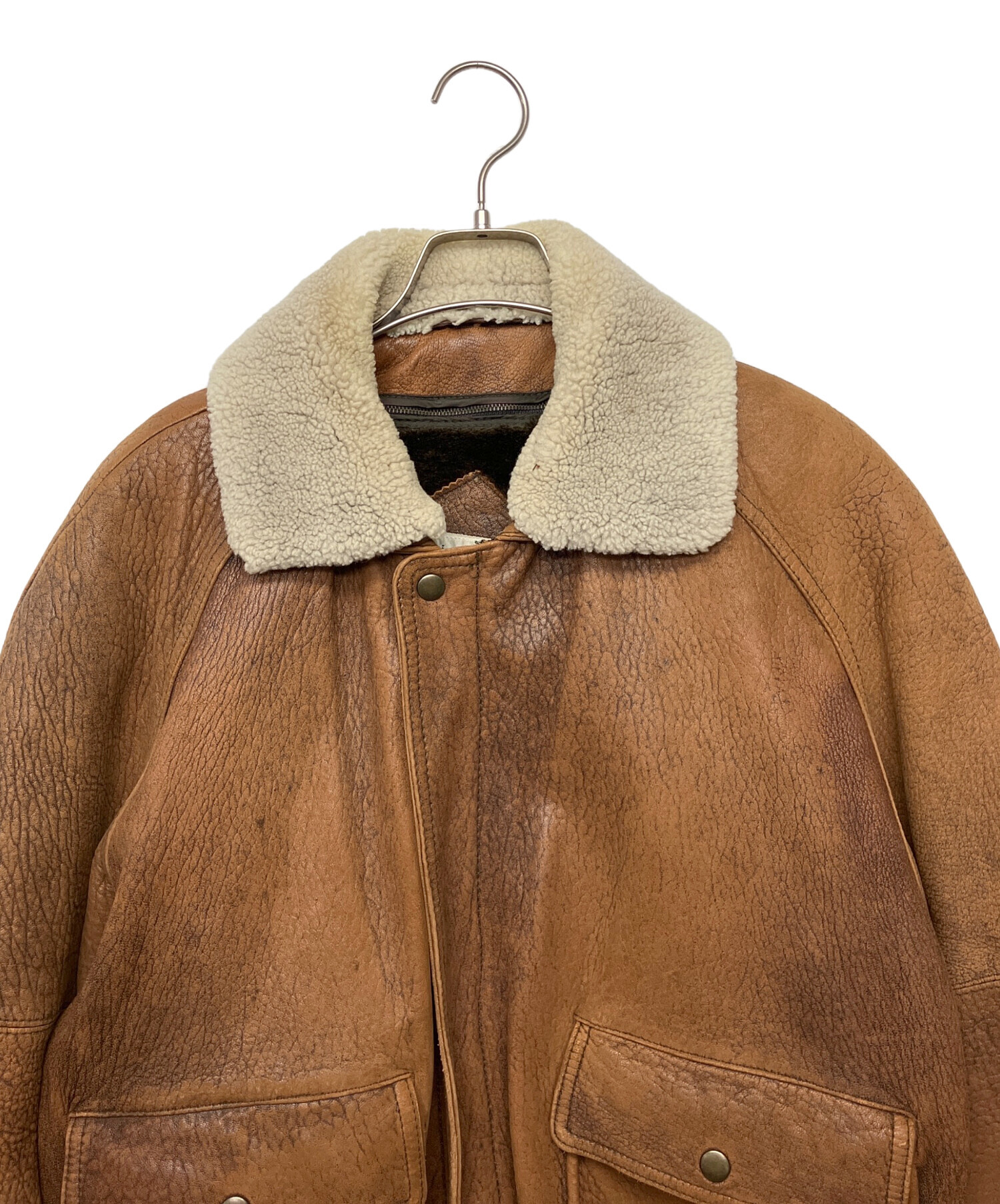 中古・古着通販】DURR234 (DURR234) フライトジャケット ラムレザー