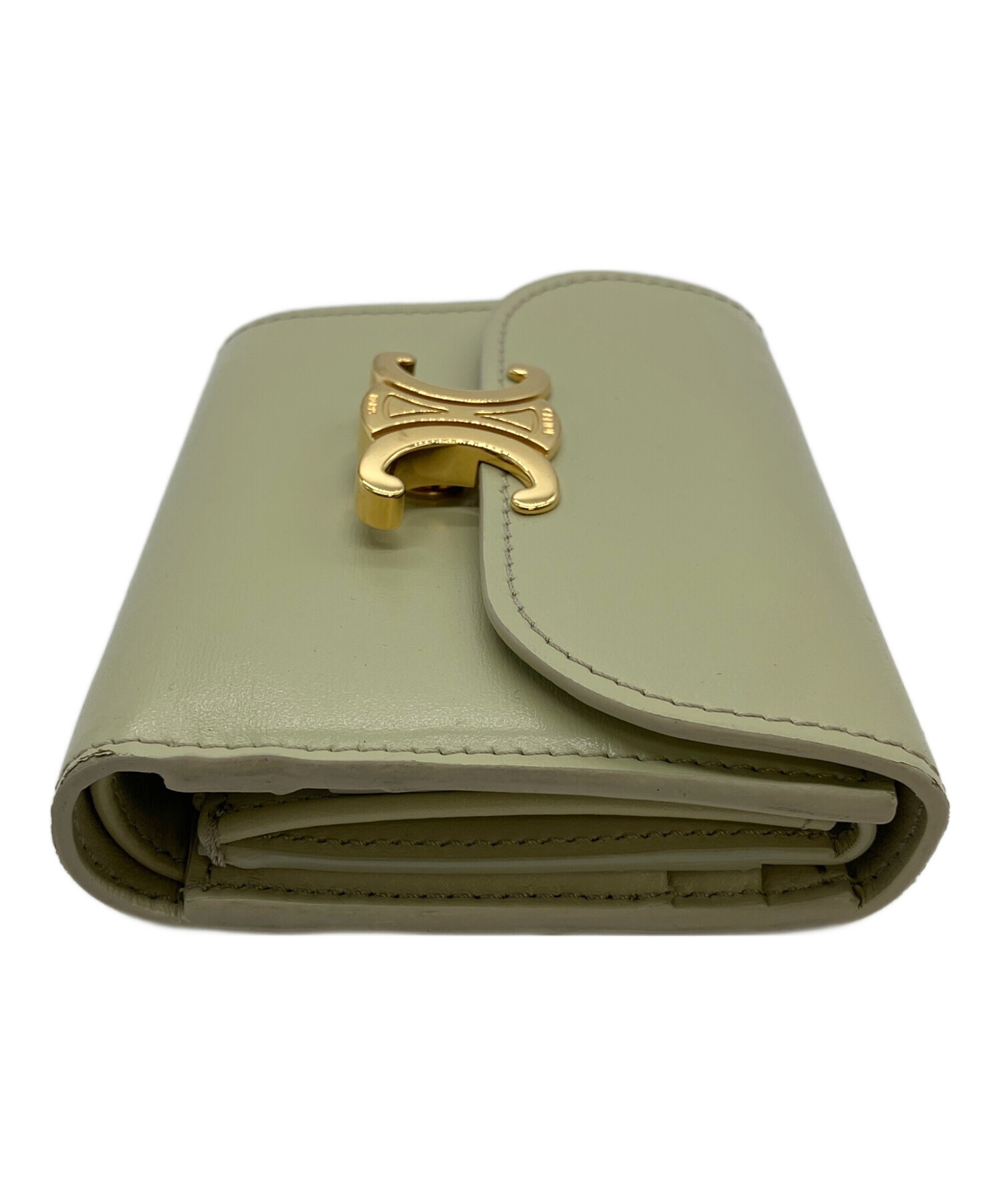 中古・古着通販】CELINE (セリーヌ) トリオンフ コンパクトウォレット