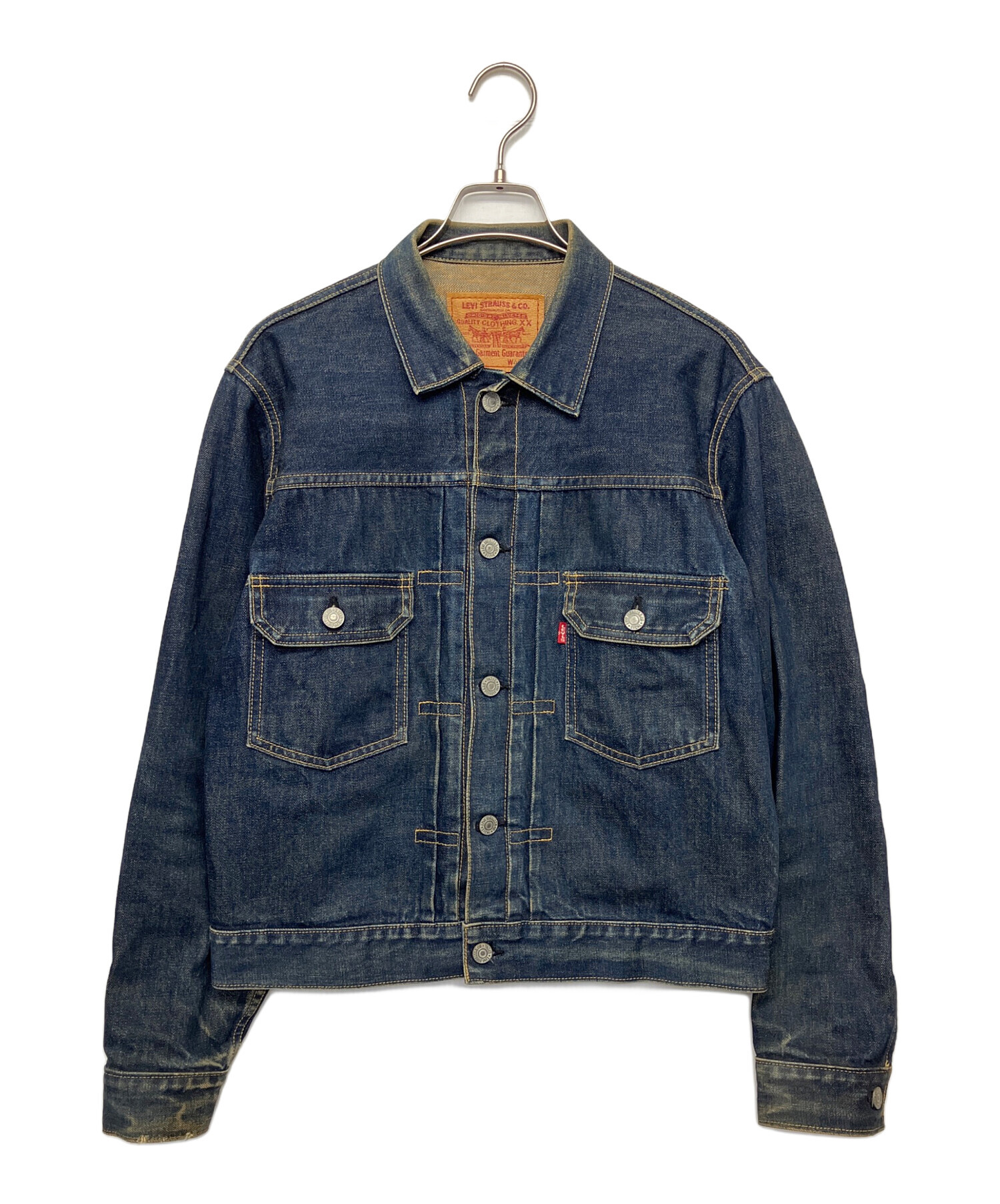 中古・古着通販】LEVI'S (リーバイス) デニムジャケット 2nd BIGE95年