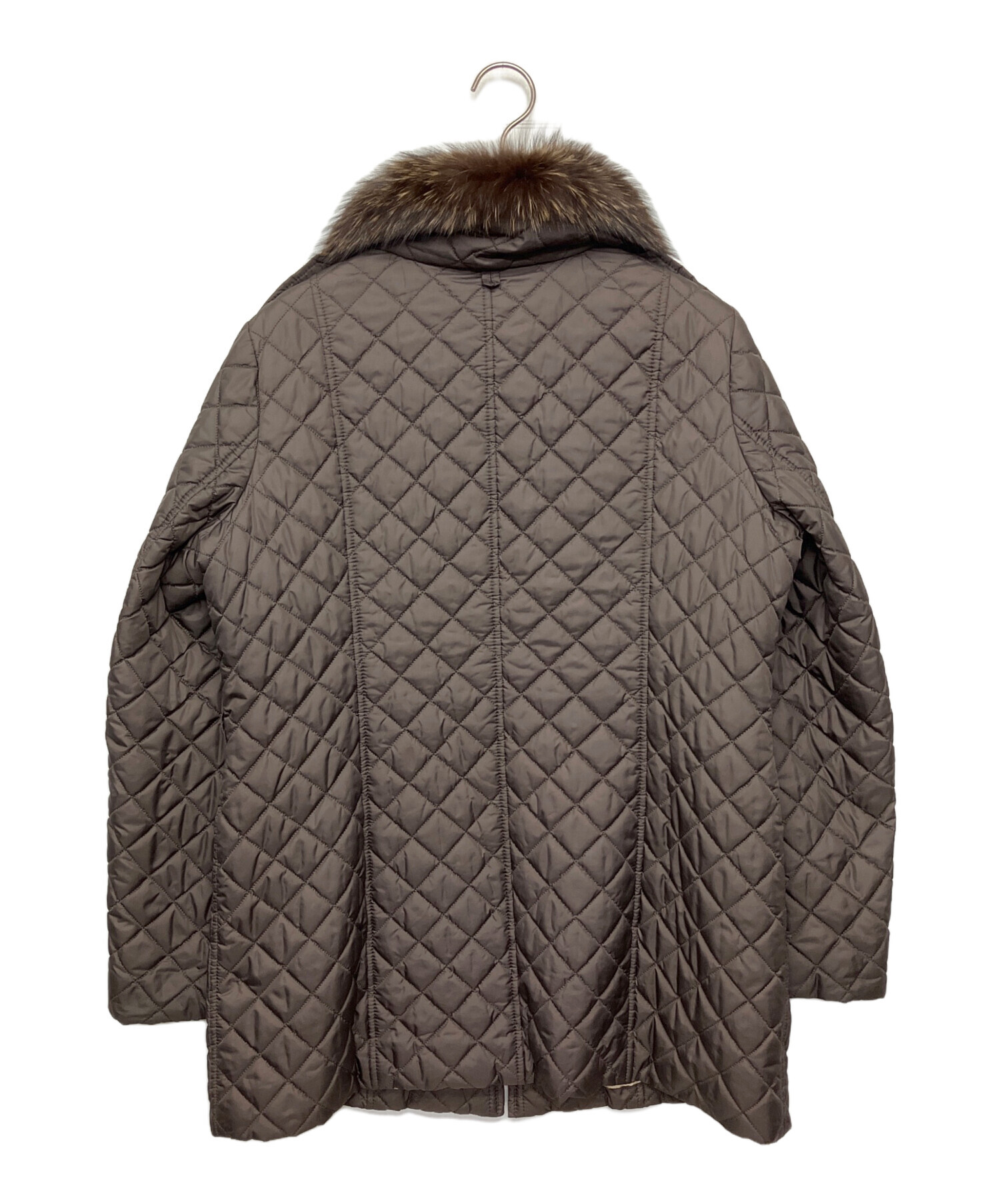 未使用級　BURBERRY LONDON 英文字ロゴ　キルティング ロングコート 中古・古着通販】BURBERRY LONDON (バーバリーロンドン) キルティング