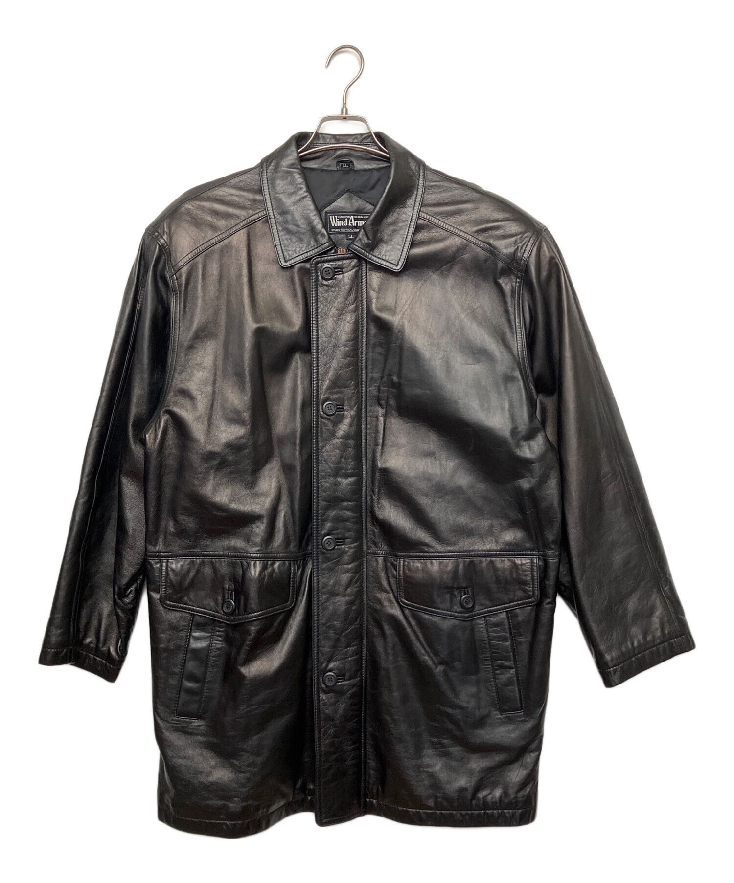 中古・古着通販】Wind Armor (ウィンドアーマー) レザーコート