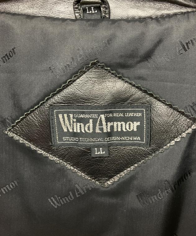 中古・古着通販】Wind Armor (ウィンドアーマー) レザーコート
