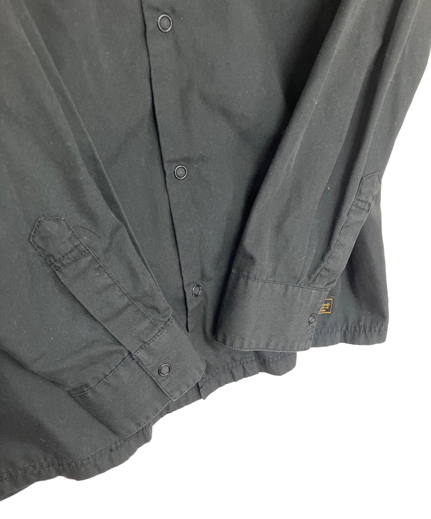 中古・古着通販】NEIGHBORHOOD (ネイバーフッド) 長袖シャツ ブラック