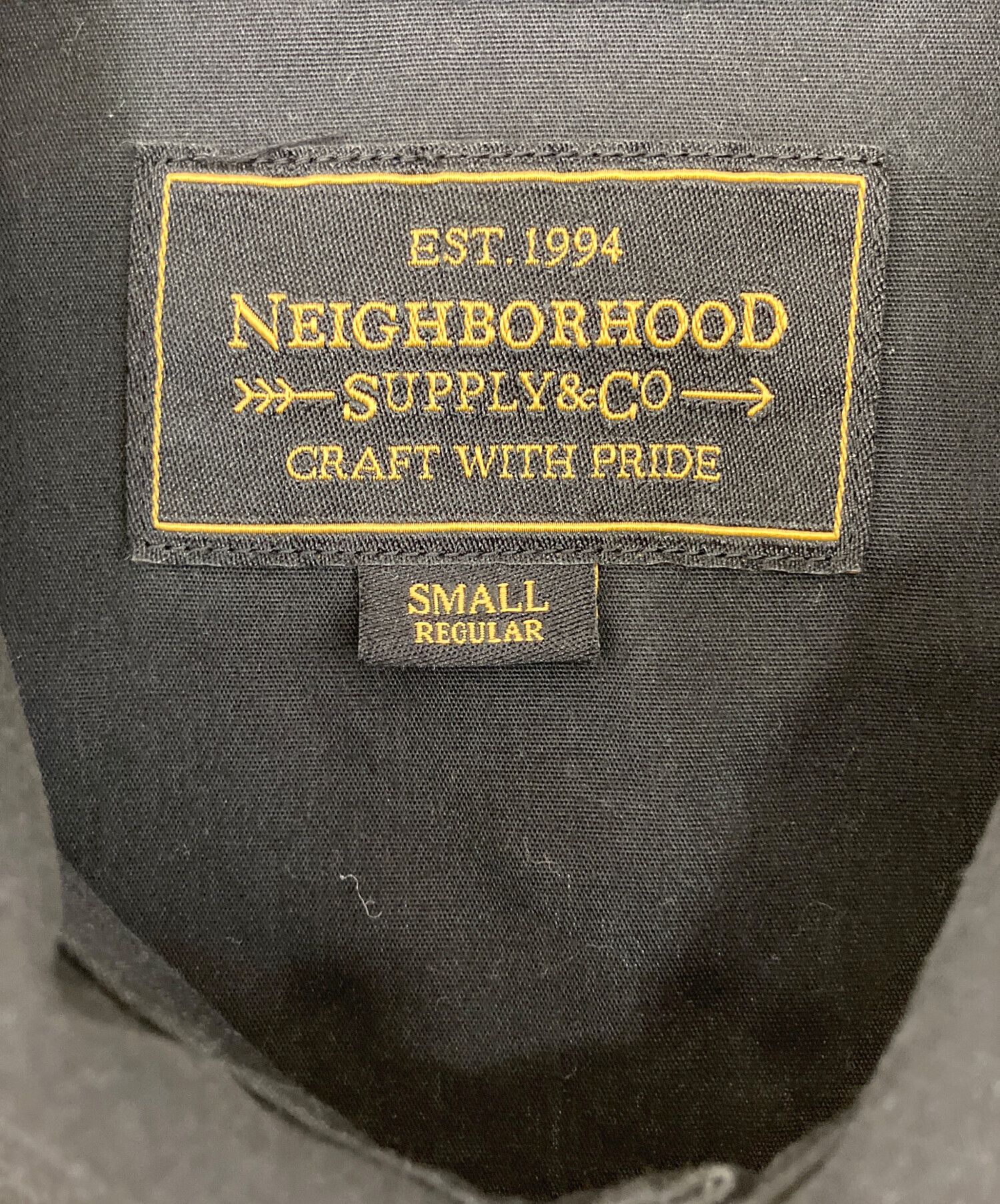 中古・古着通販】NEIGHBORHOOD (ネイバーフッド) 長袖シャツ ブラック