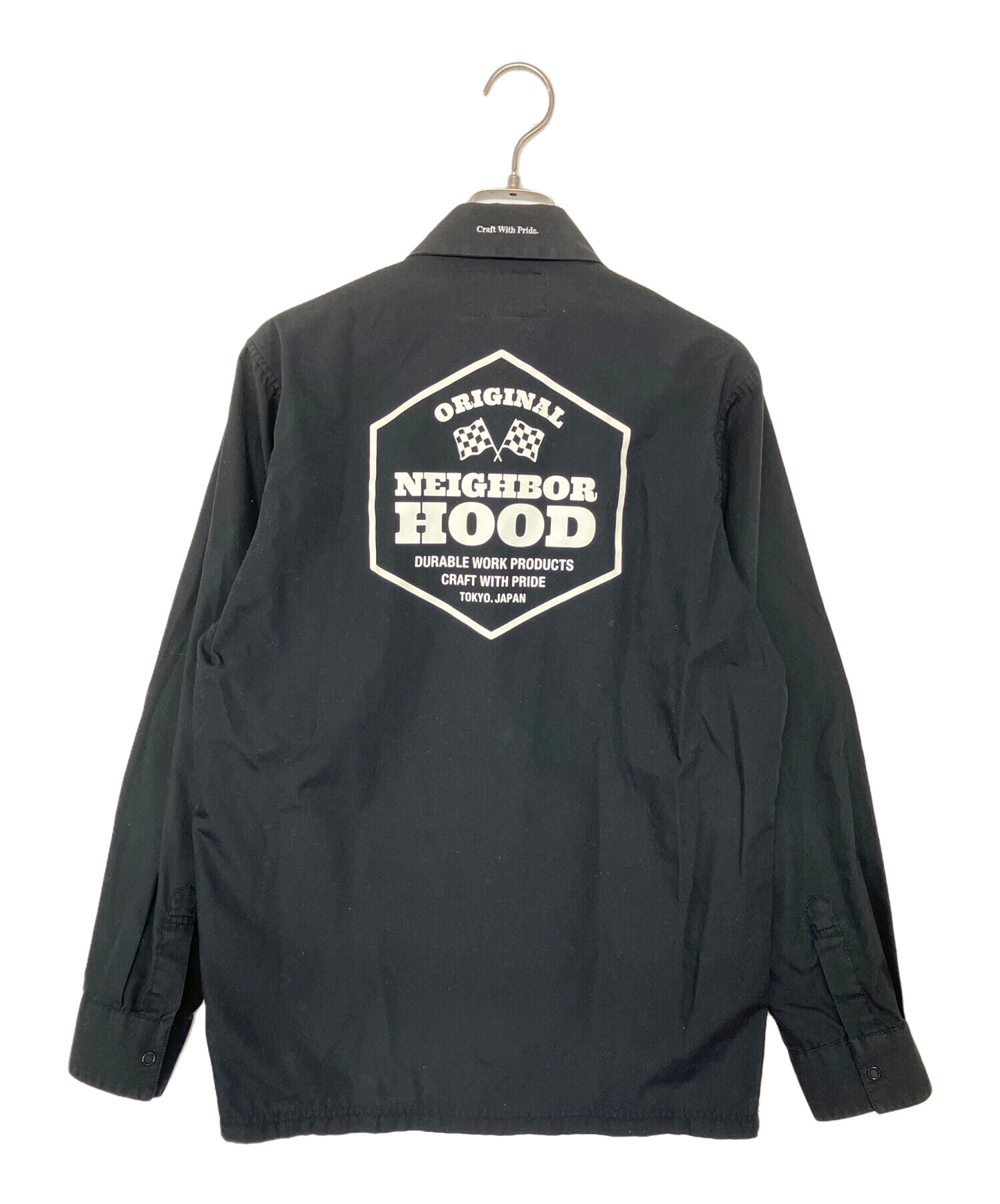 初期 NEIGHBORHOOD 00s 蝿柄 スウィングトップ ネイバーフッド 中古・古着通販】NEIGHBORHOOD (ネイバーフッド) 長袖シャツ ブラック