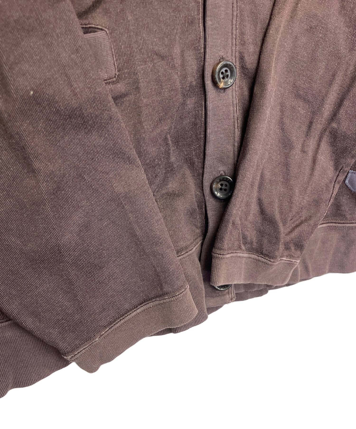 中古・古着通販】WTAPS (ダブルタップス) 薄手カーディガン ブラウン