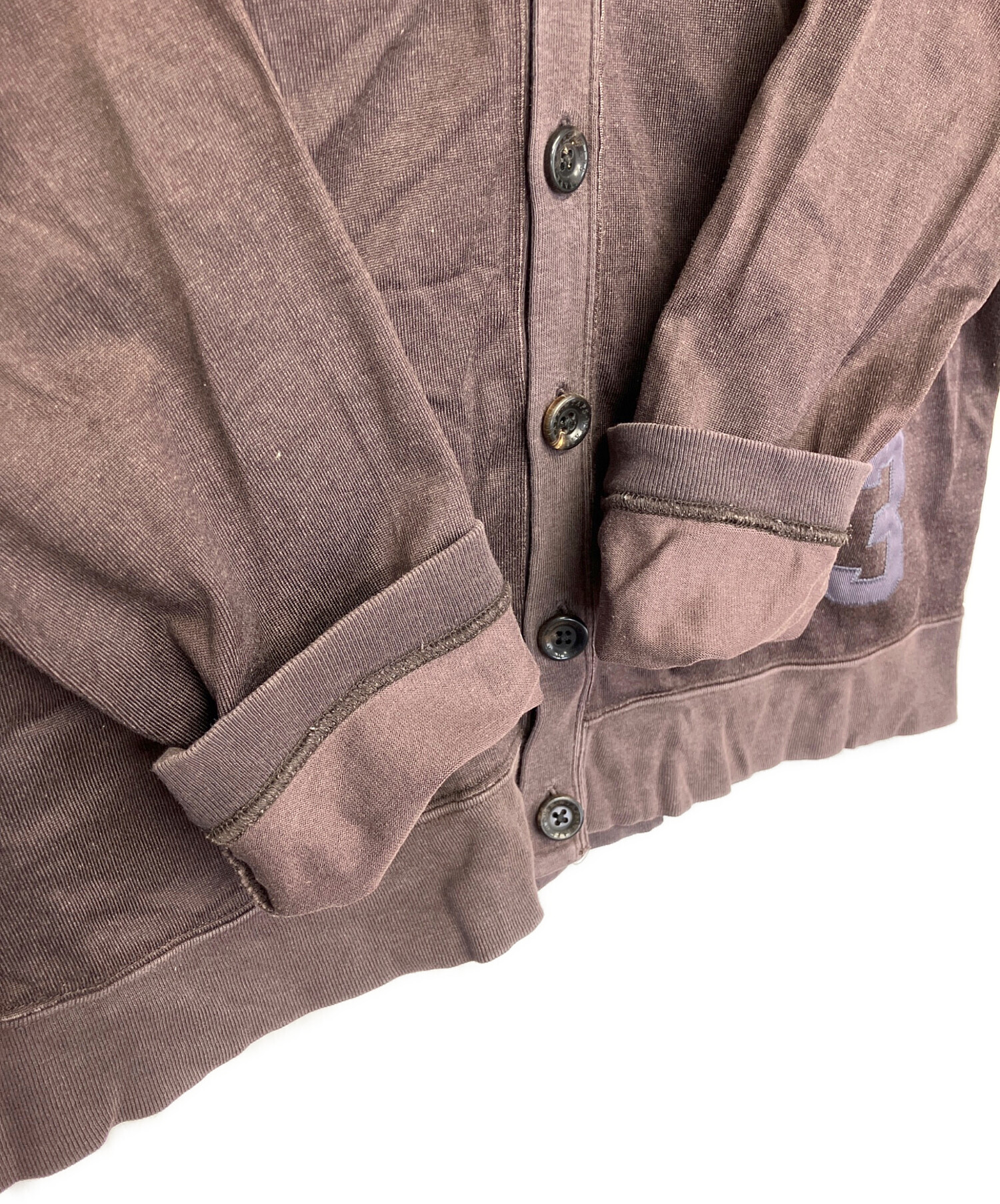 中古・古着通販】WTAPS (ダブルタップス) 薄手カーディガン ブラウン