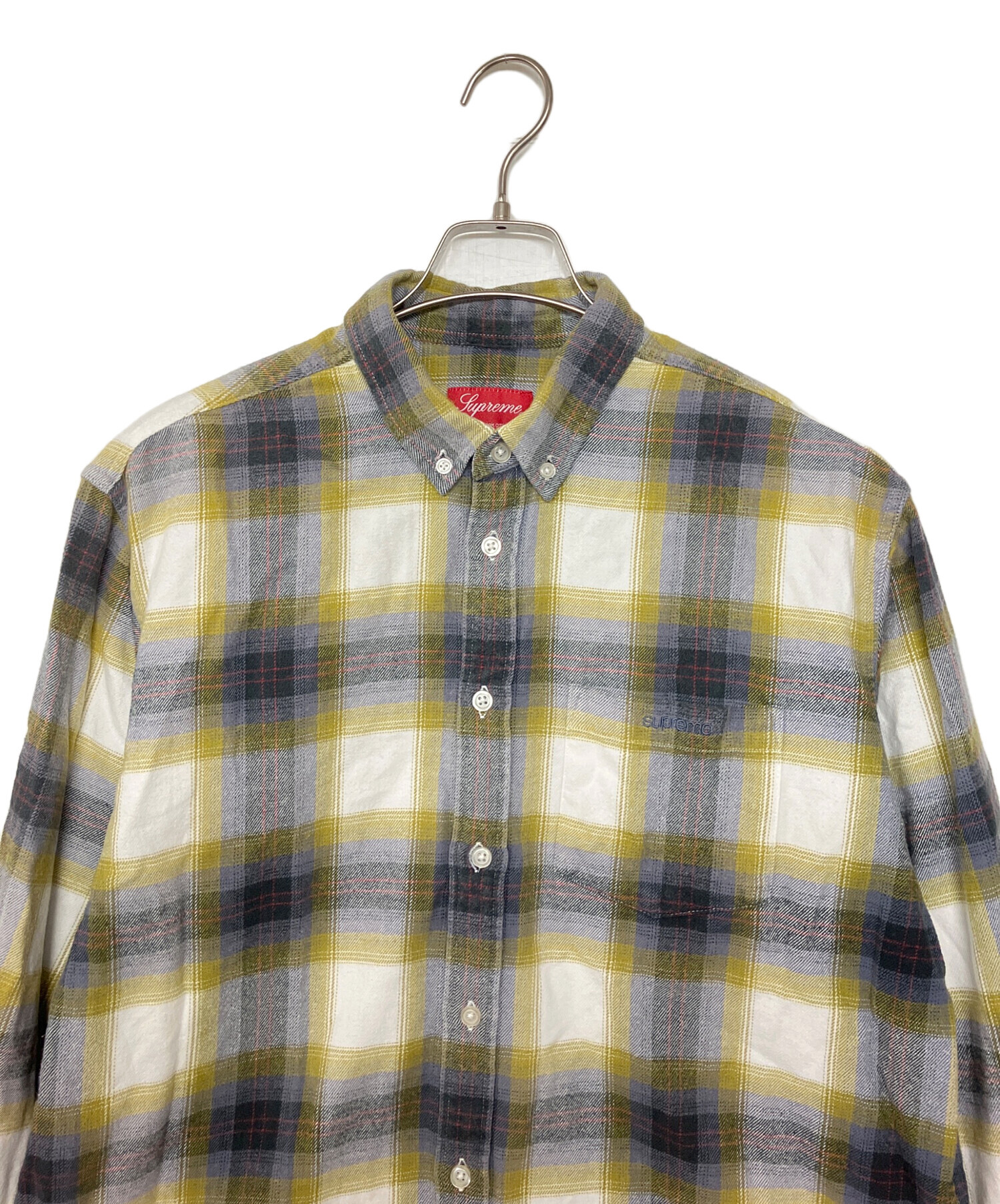 supreme flannel shirt 中古 M 中古・古着通販】SUPREME (シュプリーム) ネルシャツ Brushed Plaid