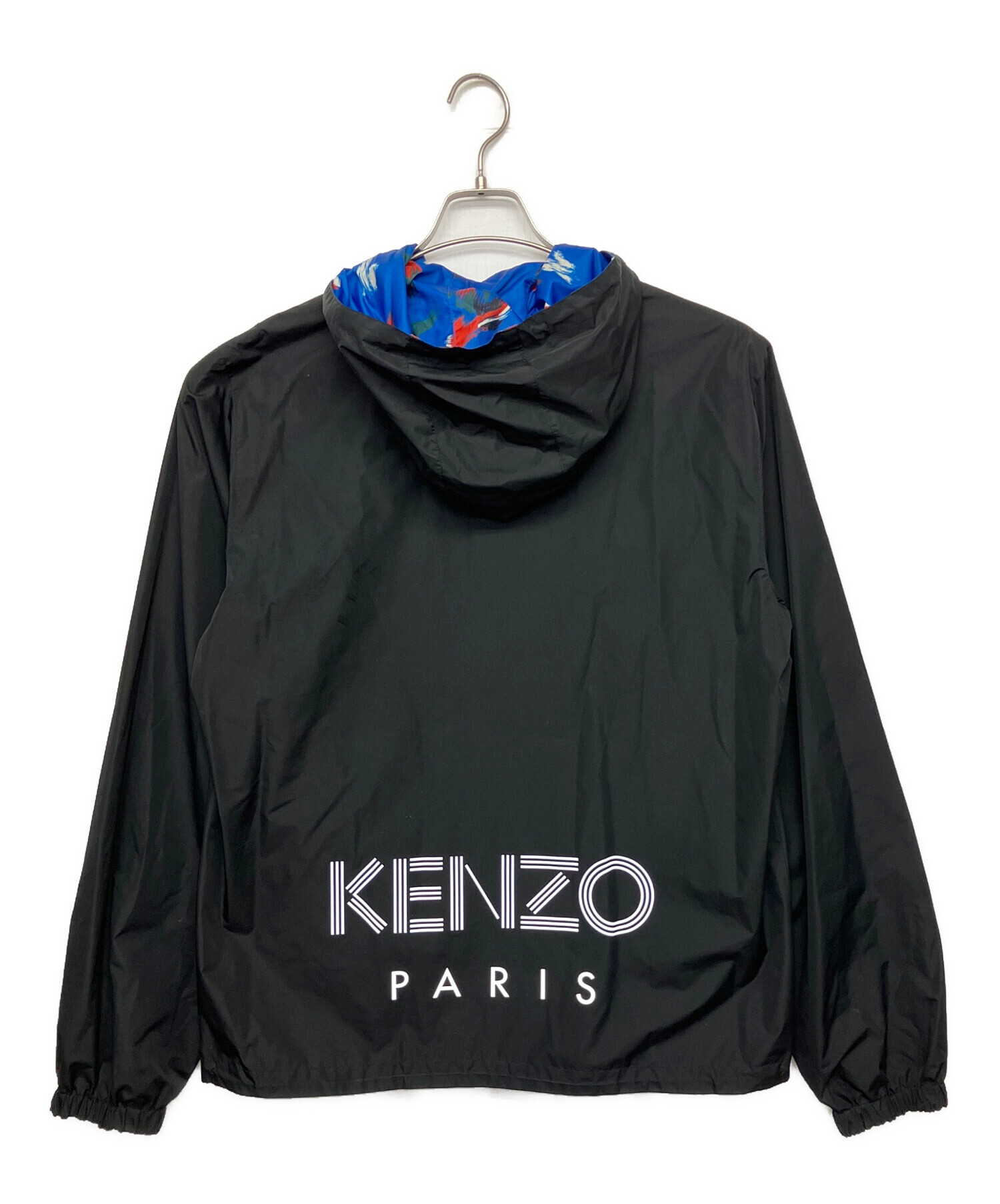 KENZO リバーシブル ブルゾン ブラック×総柄 中古・古着通販】KENZO (ケンゾー) リバーシブルジャケット 19SS