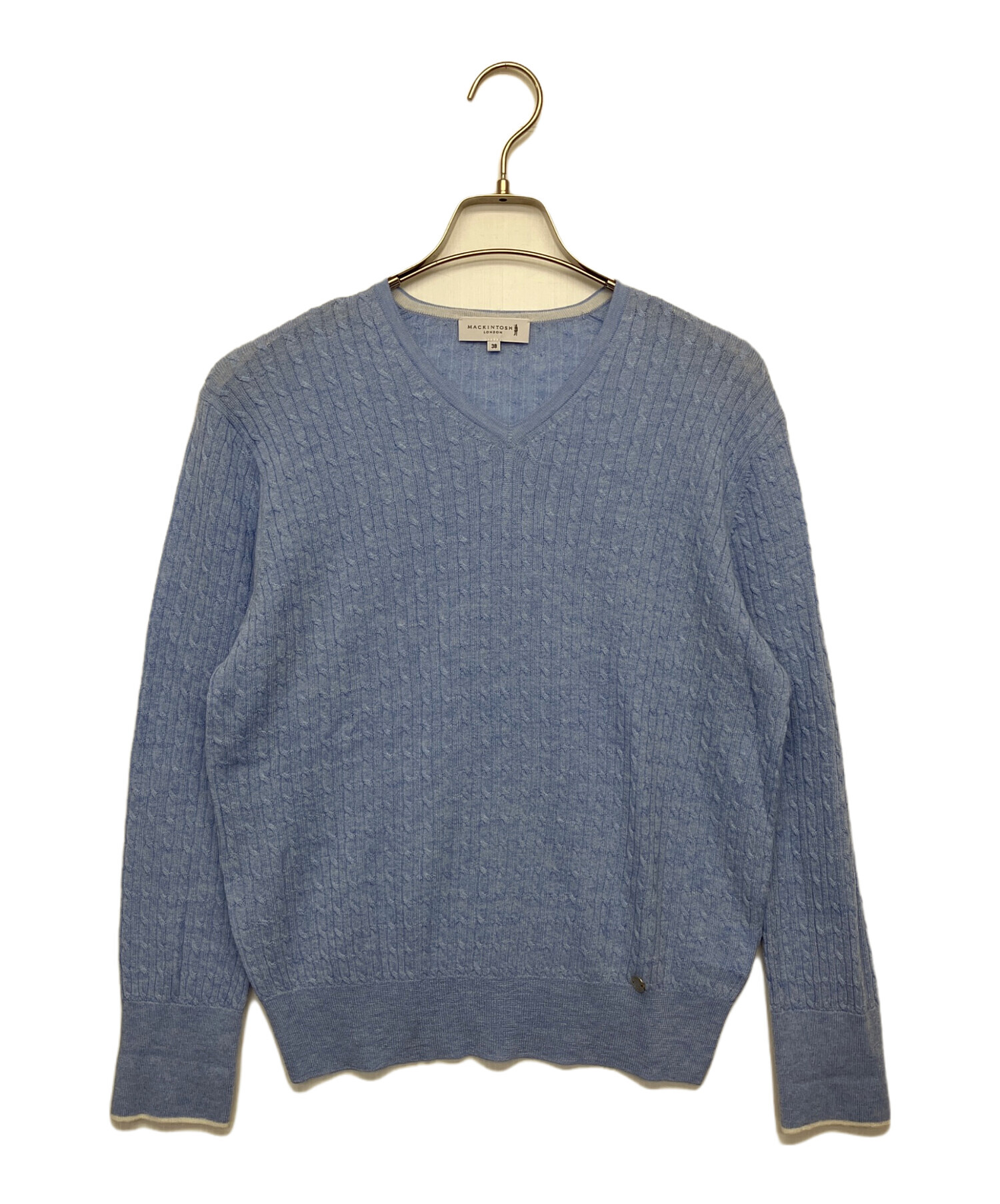 未使用級 マッキントッシュ カシミヤ混 ヘリンボーン　STANHOPE L相当 あっくん専用 マッキントッシュ 40 カシミヤ混 ヘリンボーンSTANHOPE