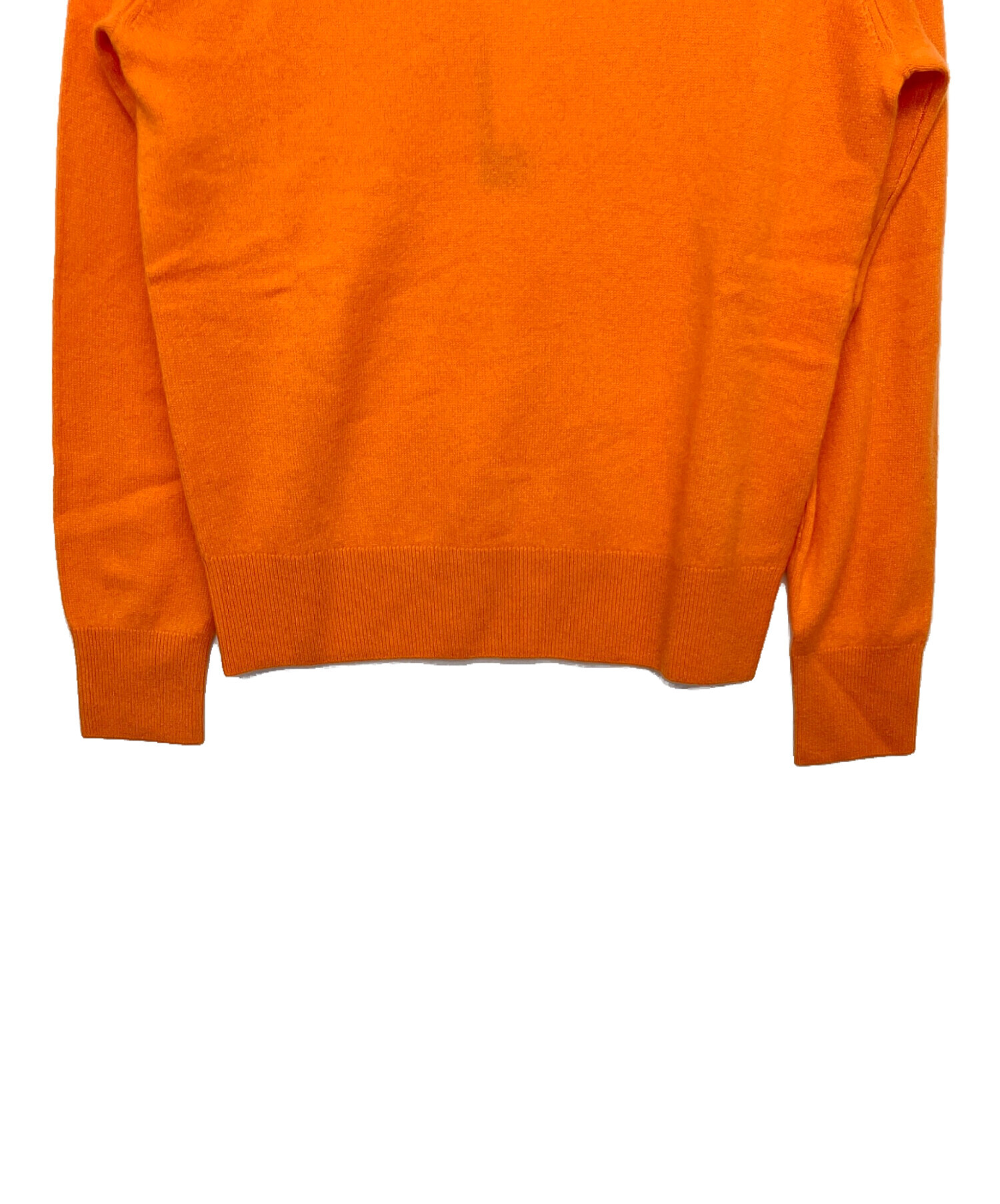 中古・古着通販】TAKASHIMAYA (高島屋) 薄手ニット オレンジ サイズ:L