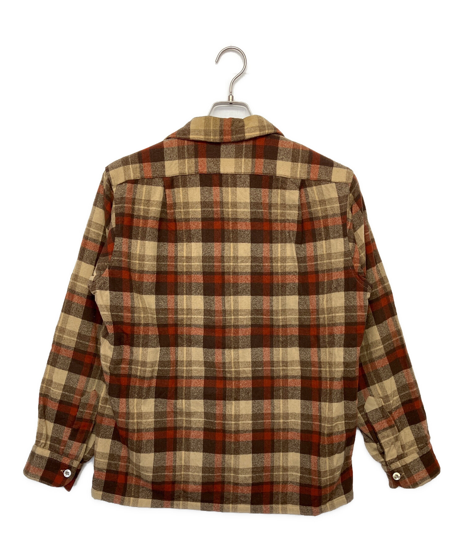 中古・古着通販】PENDLETON (ペンドルトン) 70sボードシャツ ブラウン