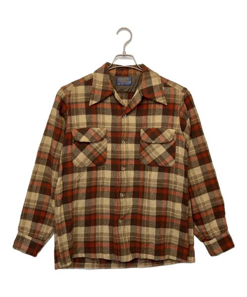 中古・古着通販】PENDLETON (ペンドルトン) 70sボードシャツ ブラウン