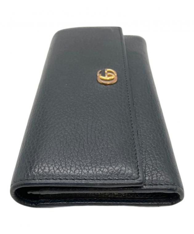 中古・古着通販】GUCCI (グッチ) ダブルGコンチネンタルウォレット