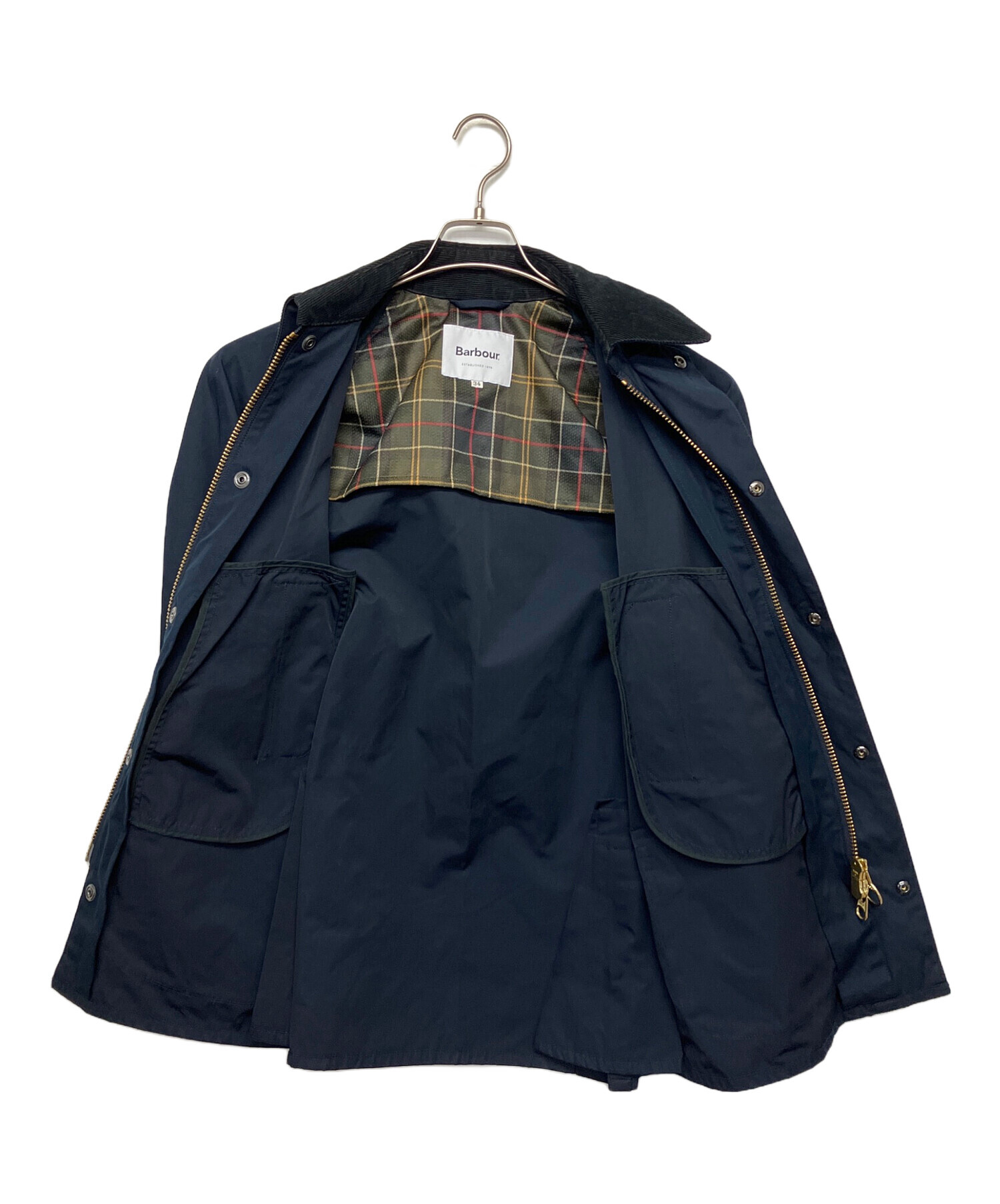 Barbour ビデイル　Sサイズ ネイビー ノンオイル　正規品 中古・古着通販】Barbour (バブアー) SL BEDALE CASUAL JACKET