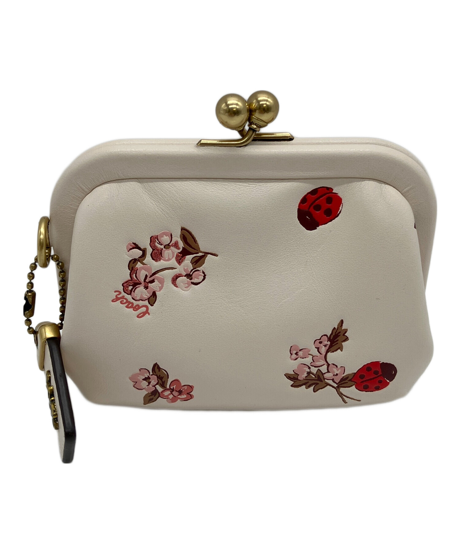 中古・古着通販】COACH (コーチ) がま口ポーチ｜ブランド・古着通販