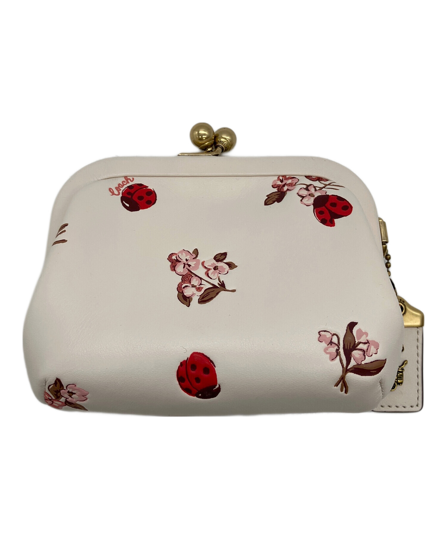 中古・古着通販】COACH (コーチ) がま口ポーチ｜ブランド・古着通販