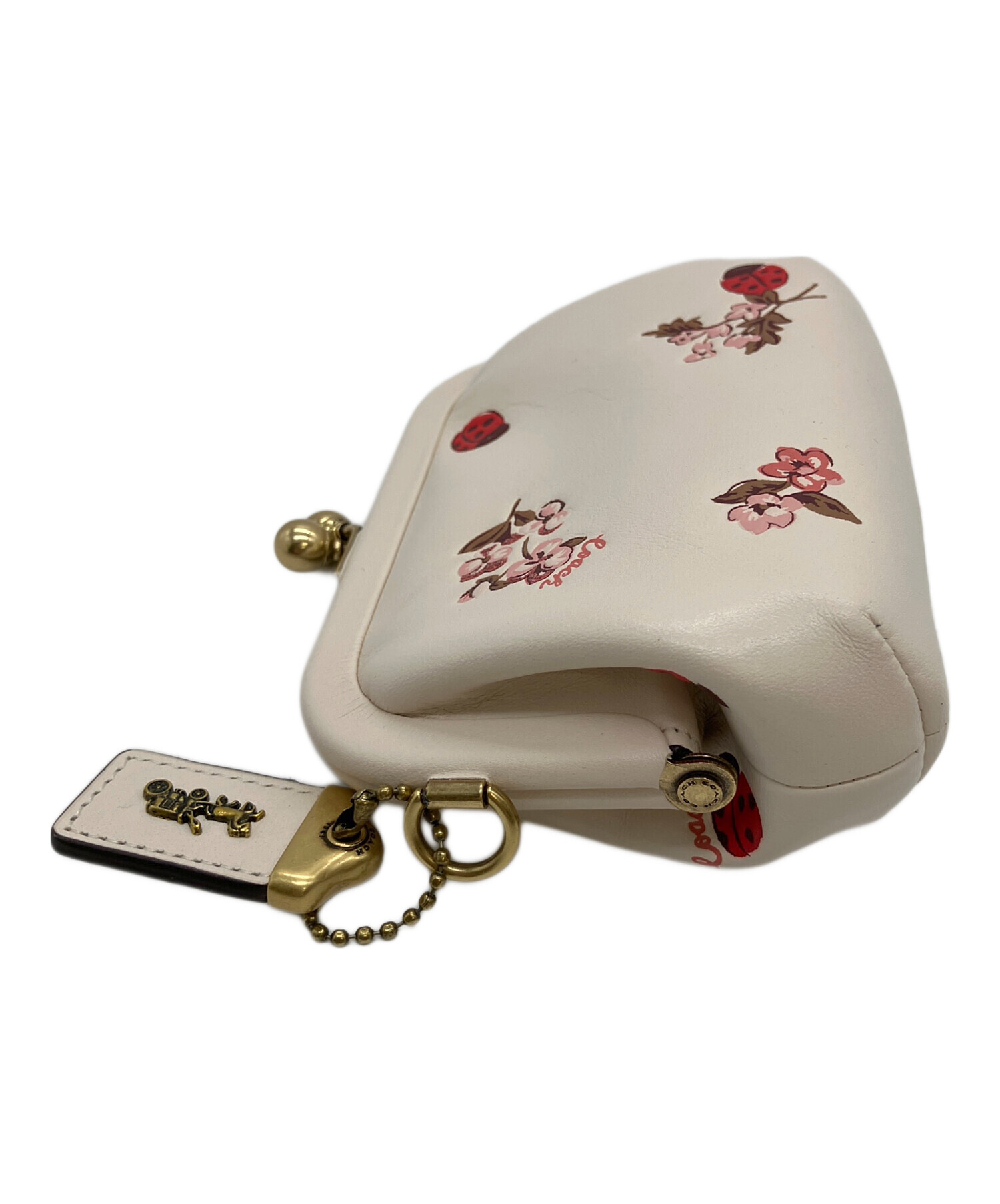 中古・古着通販】COACH (コーチ) がま口ポーチ｜ブランド・古着通販